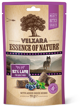 Velxara Essence of Nature Meaty Bite Snack Lamb 70 g