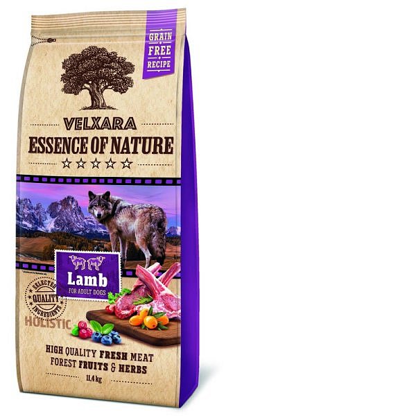 Velxara Essence of Nature GF dog monoprotein lamb 750 g