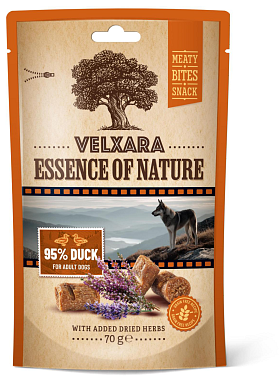 Velxara Essence of Nature Meaty Bite Snack Duck 70 g