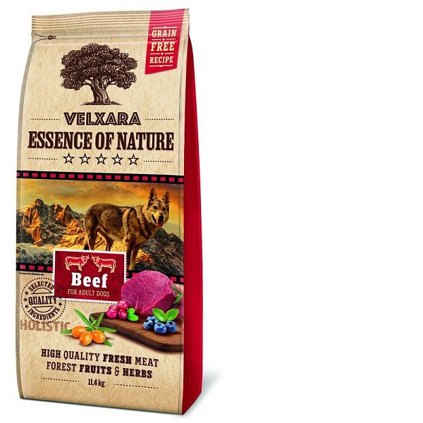 Velxara Essence of Nature GF dog adult monoprotein beef 750 g