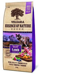 Velxara Essence of Nature GF dog monoprotein lamb 750 g