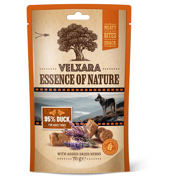 Velxara Essence of Nature Meaty Bite Snack Duck 70 g